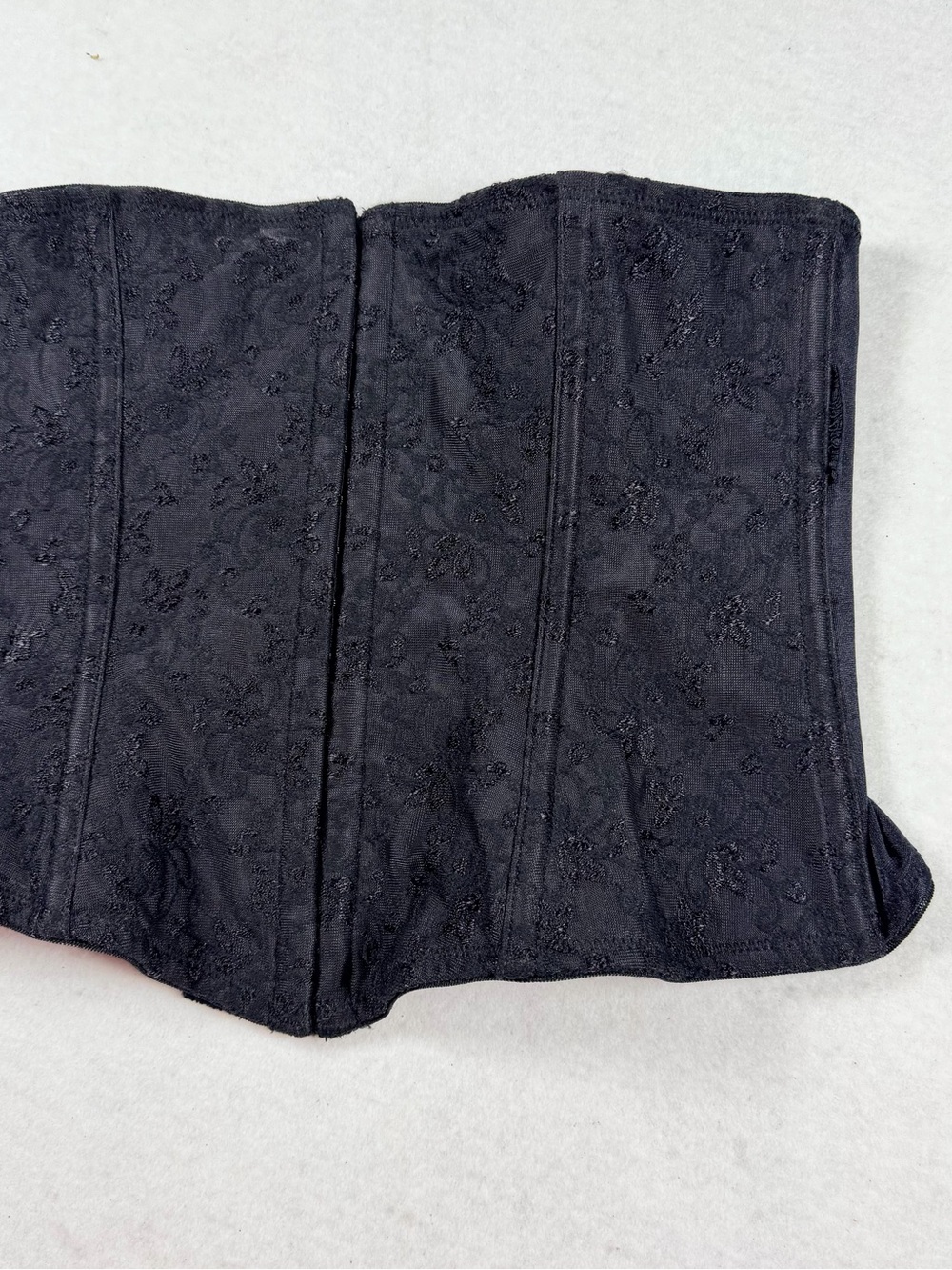 Curvation Black Lace Tummy Control Corset Shapewear‎ 2XL - Picture 9 of 9